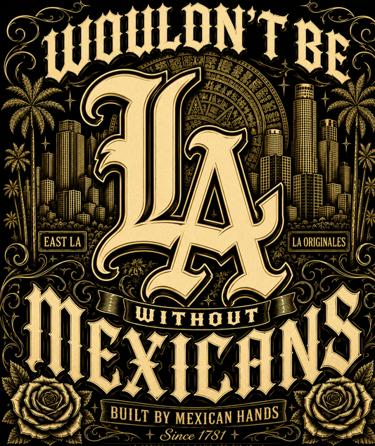 Wouldn't be LA with out Mexicans Men's T shirt
